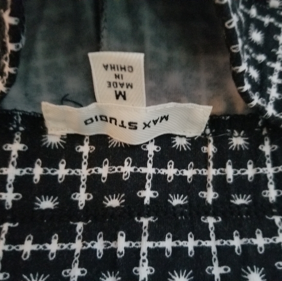 Black & White Print Pants - Picture 5 of 7